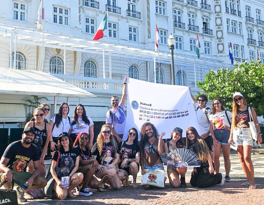 Shakira mobiliza fãs no Brasil após indicação ao Rock & Roll Hall of Fame 2026