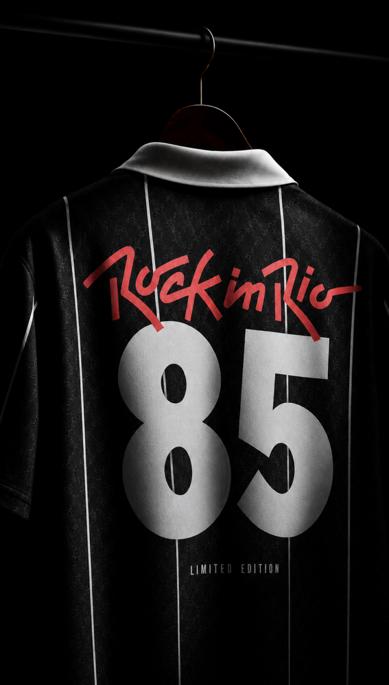 Camisa comemorativa do Rock in Rio com C&A esgota em minutos